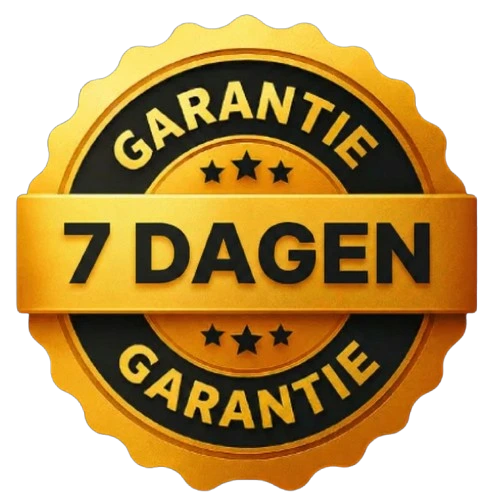 Garantiezegel van 7 dagen